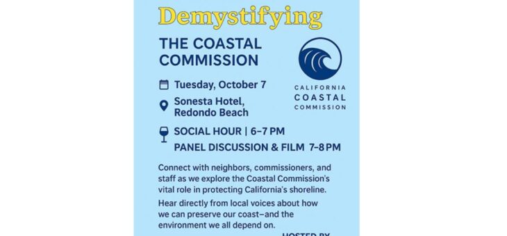 Demystifying The Coastal Commission Event Tonight 10/7/25