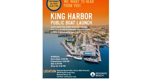 Community Workshop – New Boat Launch at King Harbor